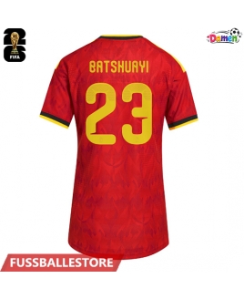 Günstige Belgien Michy Batshuayi #23 Heimtrikot Damen WM 2026 Kurzarm